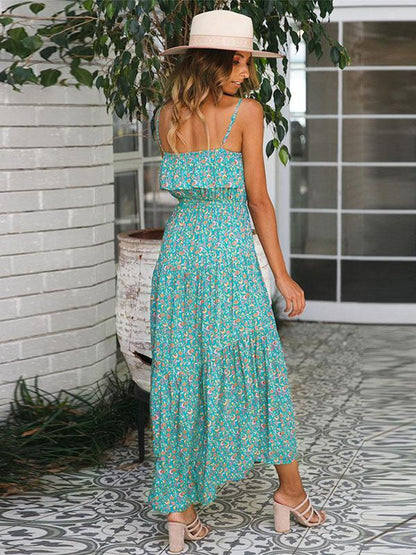 New Bohemian floral dress