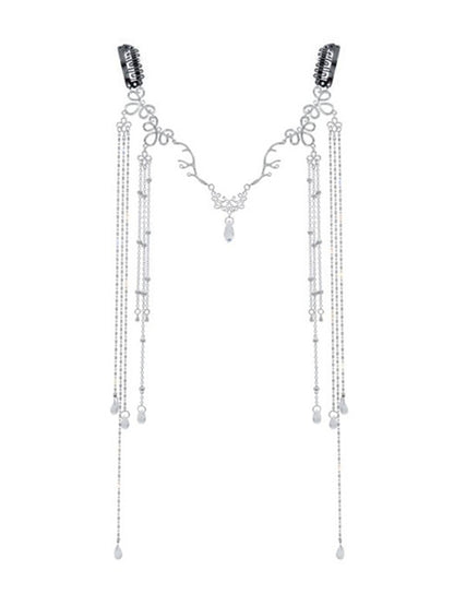 Original Stylish Alloy Tassels Crystal Pendant Headwear