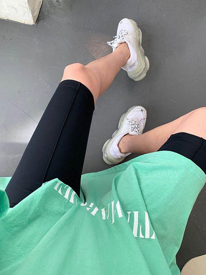 High Waist Casual Wrap Shorts