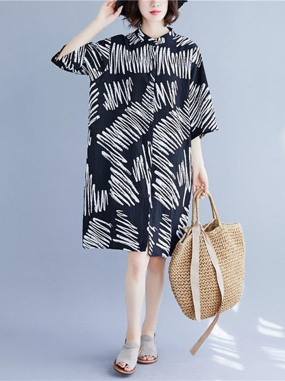 Summer Loose T-Shirt Dress