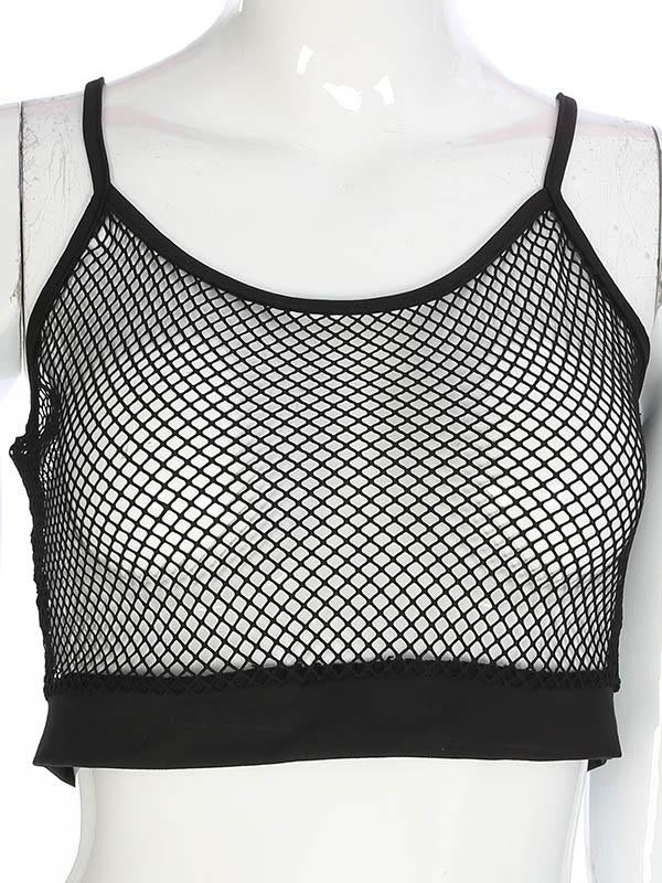 Sexy Hollow Sports Vest Top