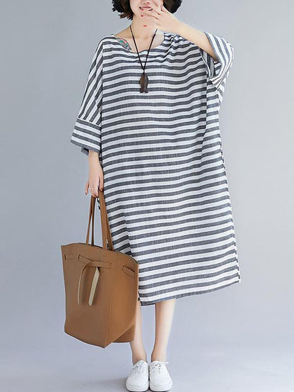 Original Oversize Striped Dress