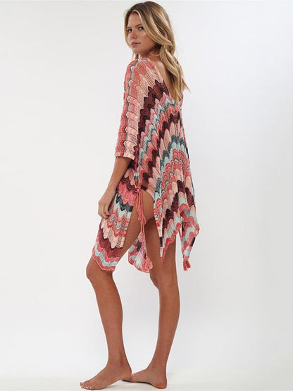 Knitted Hollow Bikini Cover-ups Swimwear