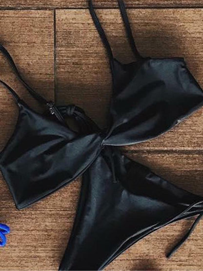 Sexy Dull Bikinis Swimwear