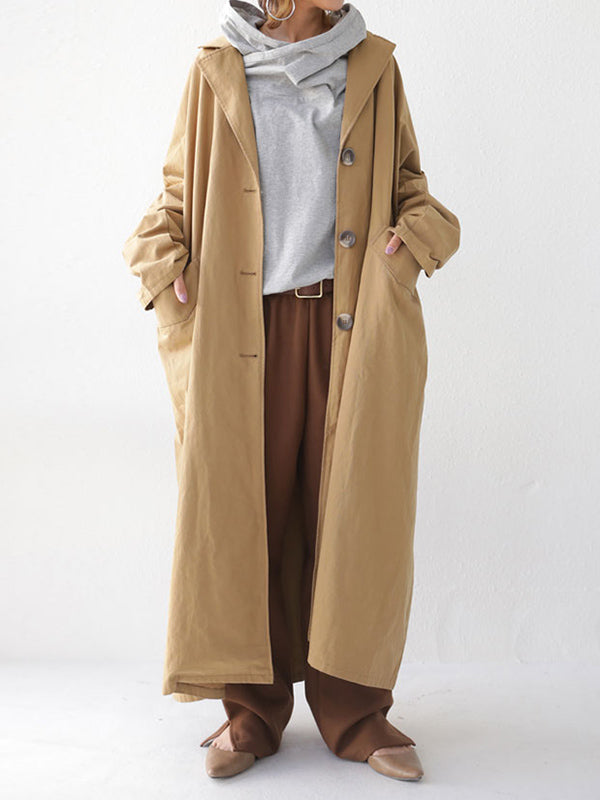 Simple Casual Solid Color Heaps Collar Long Sleeves Hoodies