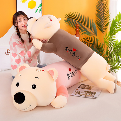 Paddy bear sleeping soft pillow doll plush toys