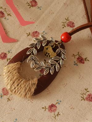 National Bird Pendant Necklace
