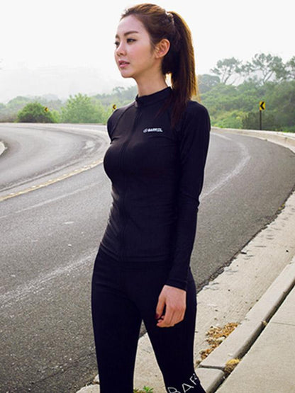 Long Sleeve Wrap Sport Jacket