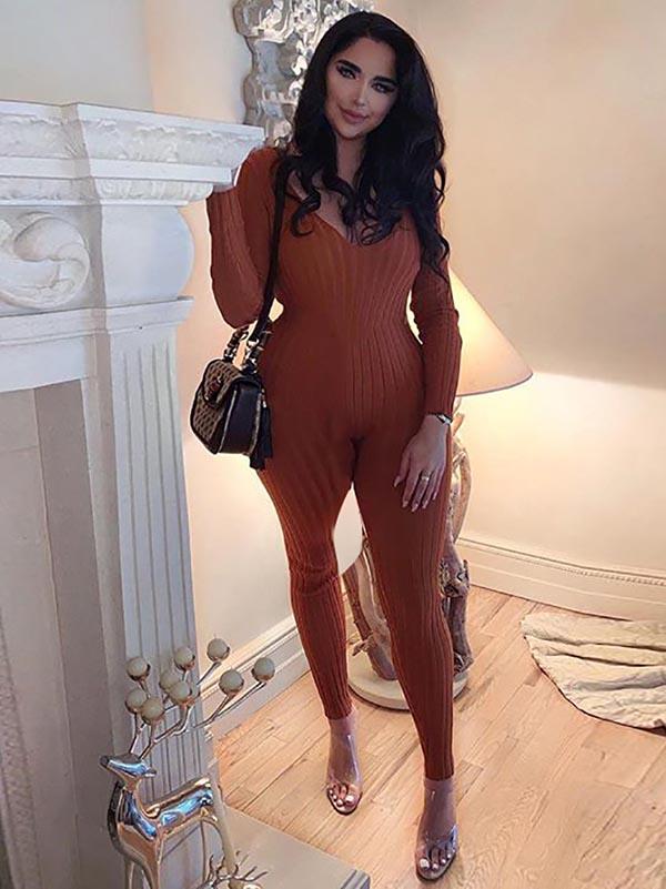 Sexy Solid Yoga Jumpsuits