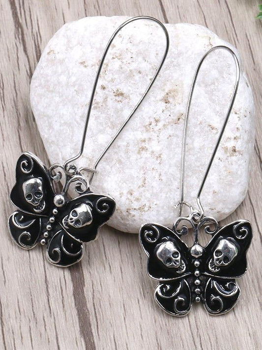 Butterfly Shape Alloy Earrings Accessories