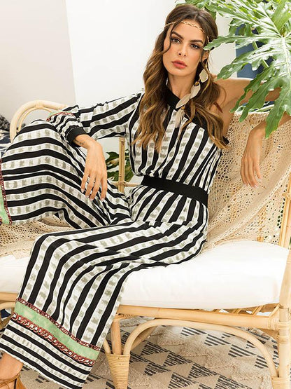 Floral Off-the-shoulder Bohemia Jumpsuits