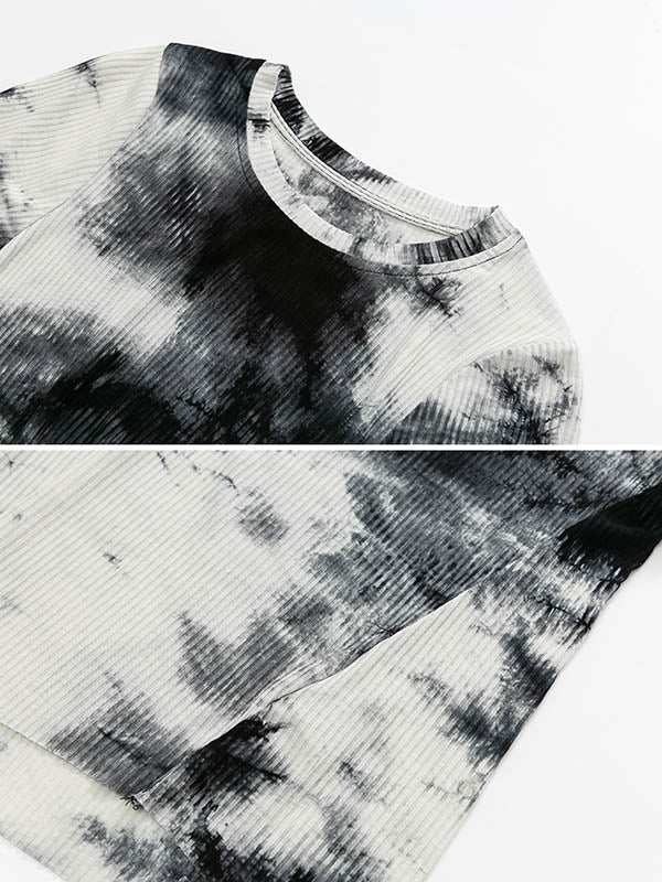 Original Tie-Dyed Short Sleeve T-Shirts Tops