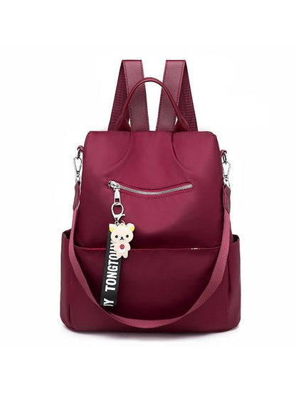 Oxford Multi-function Backpack Anti-theft Leisure Travel Shouder Bag
