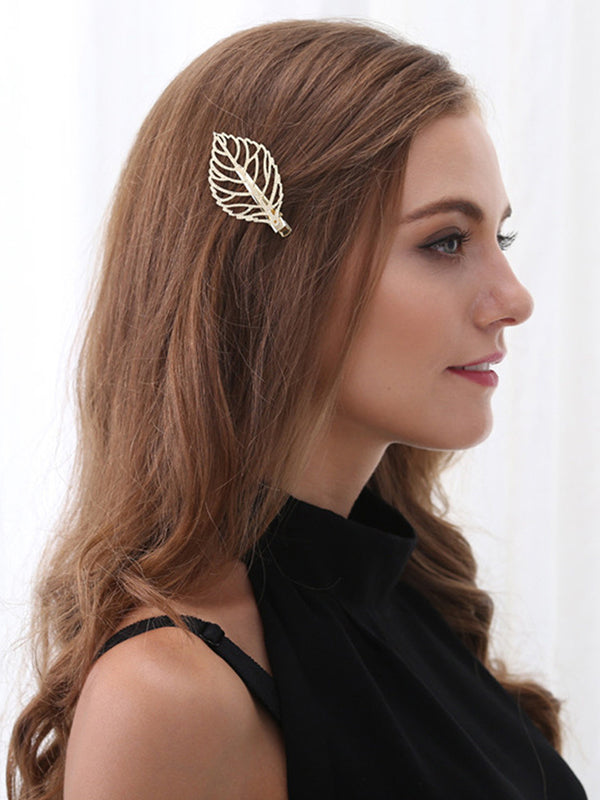 Bohemian Metal Leaf Wild Hair Pin Hair Accessory
