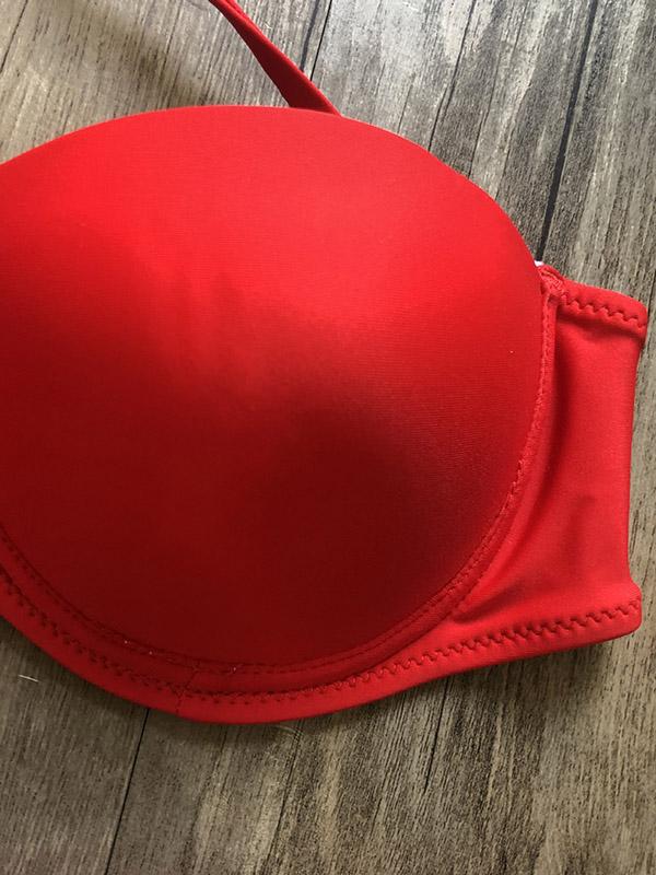 Solid Color Ruffled Knotted Split Bikini Swimsuit