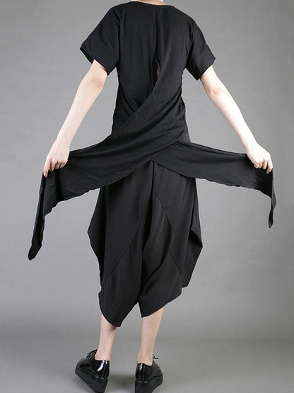 Loose Wide-leg Harem Pants