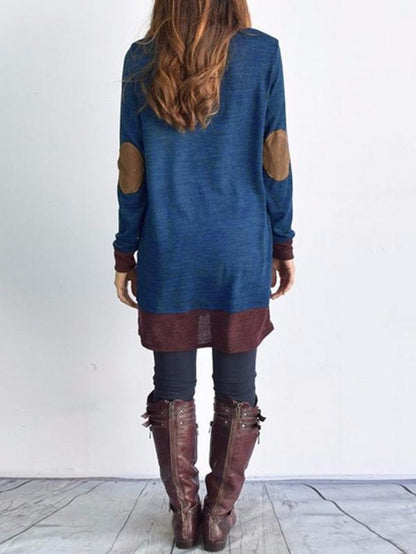 Long Sleeves Solid Blouses&shirts Tops