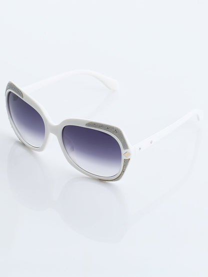 Luxury Rhinestone Diamond Eye Sunglasses Women Fashion Glasses