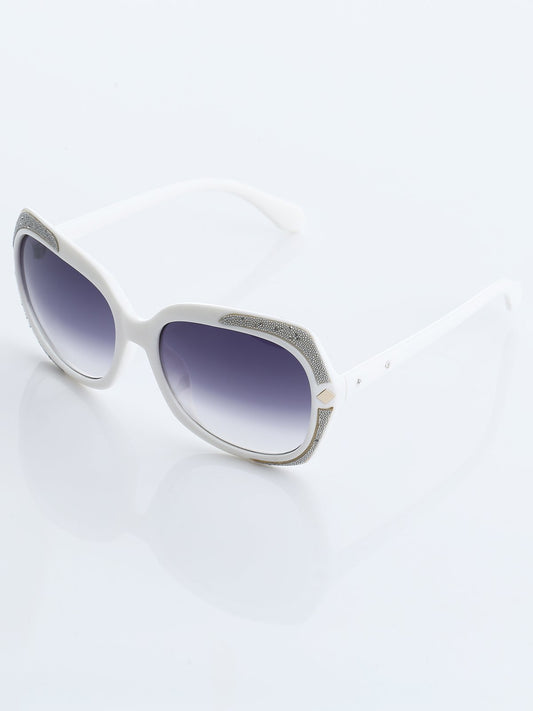 Luxury Rhinestone Diamond Eye Sunglasses Women Fashion Glasses