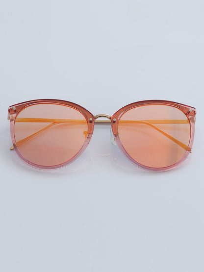 Men Women Couple Sunglasses Retro Round Glasses