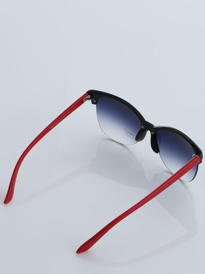 Retro Fashion Half Frame Sunglasses