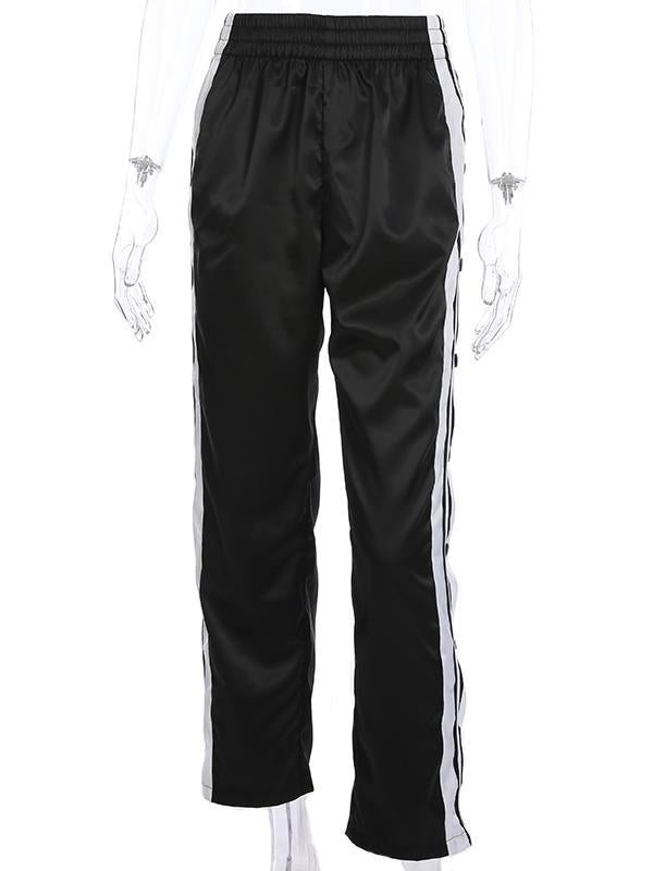 Street Casual Hip-Hop Split-Side Athletic Pants