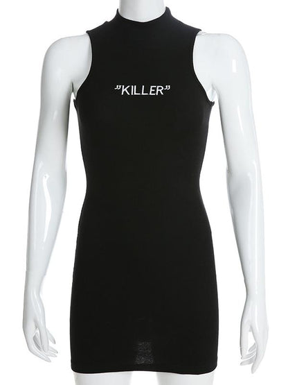 Sleeveless Bodycon Mini Dress