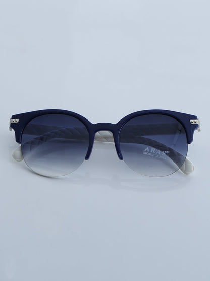 Retro Polarized Sunglasses Classic Half Frame Semi-Rimless