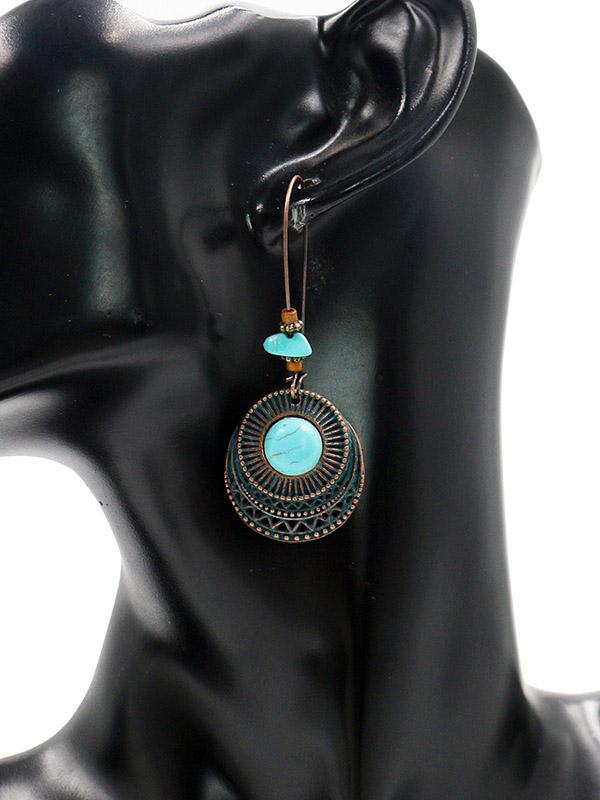 Vintage Fashion Bohemia Hollow Earrings