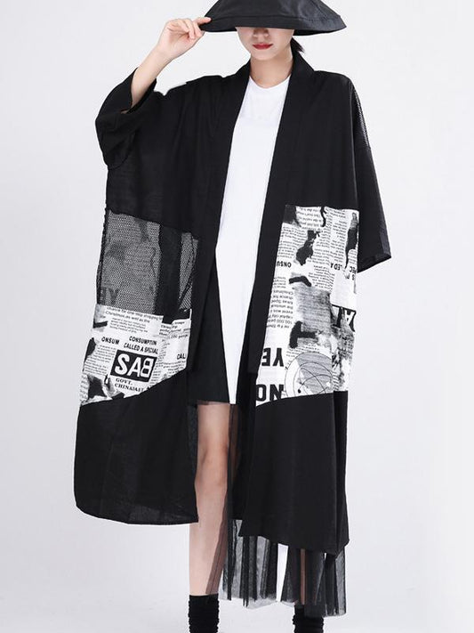 Original Print Sun-Protection Outwear