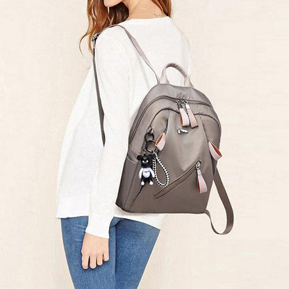 Women Casual Oxford Backpack Multi-function Shoulder Bag
