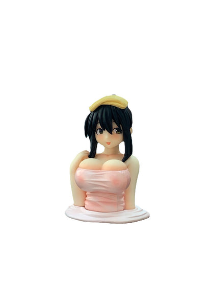 Shaking Fidget Toy Girl Anime Figure Ornament Car Bike Motorcycle Handmade Kanako
