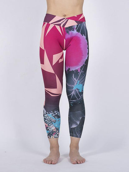 Fashion Multi-color Fitness Sports Leggings