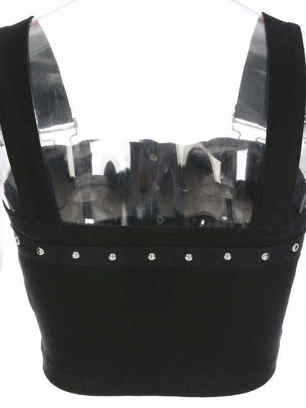 Fashion Sexy Straps Buckle Vest Top