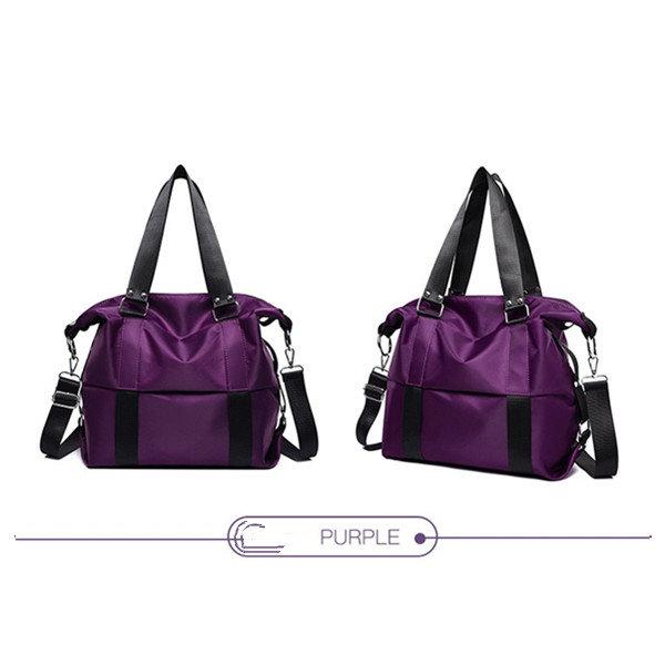 Large Capacity Handbag Tote Light Weight Oxford Shoulder Bag