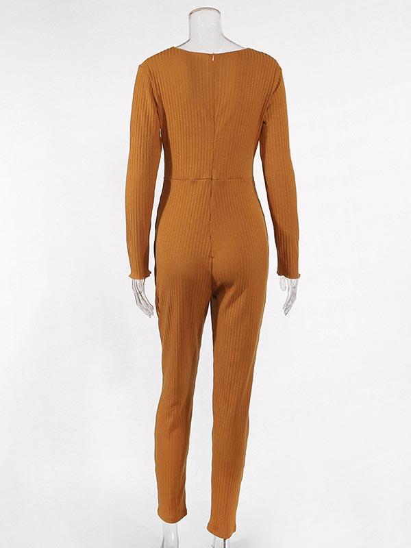 Sexy Solid Yoga Jumpsuits