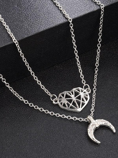 Hollow Moon Necklaces Accessories
