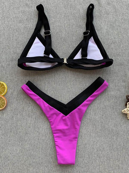 Sexy Triangle Top Beach Bikinis Swimwear