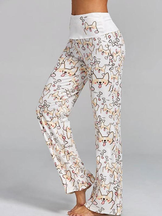 Chic Printed Yoga Pants