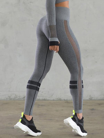 Mesh Hollow Sports Legging