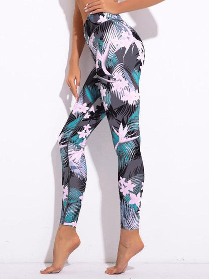 Printed Wrap Fashion Yoga Leggings