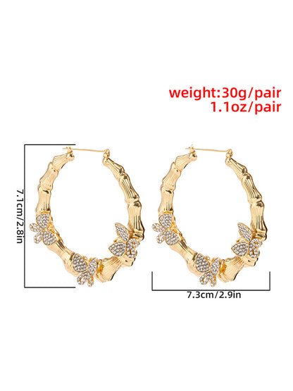 Vintage Butterfly Earrings Accessories