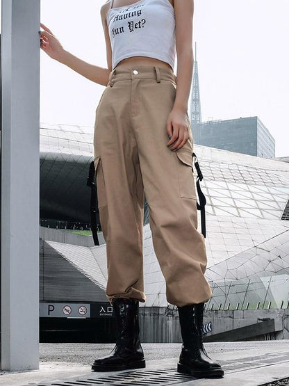 Casual Loose Harem Pockets Athletic Pants