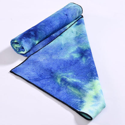 Sweat Anti-Slip Gym Pilates Portable Printing Sports Yoga Towel