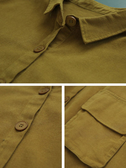 Urban Solid Color Long Sleeves Lapel Trench Coats