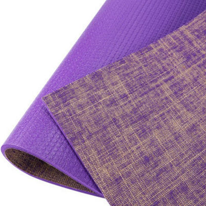 Flax Eco-Friendly Breathable Non-Slip Odorless Exercise Yoga Mats