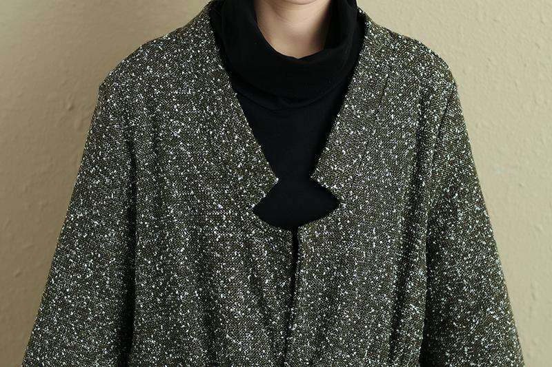 Women Spring Autumn Lacing Long Sleeve Casual Coat