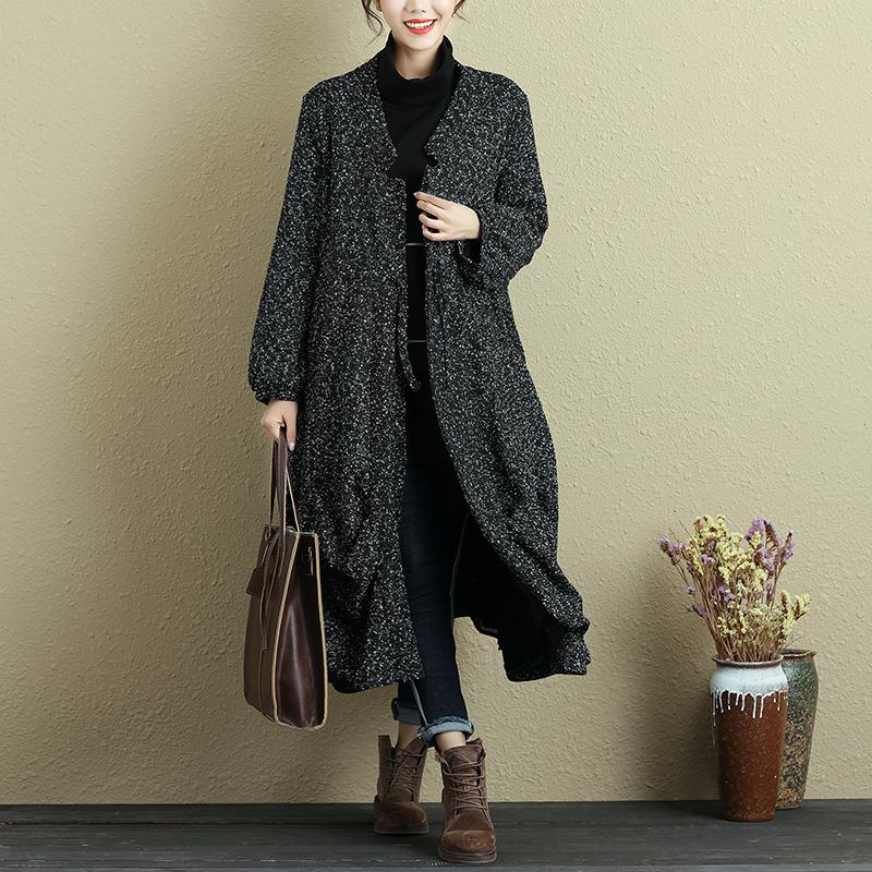 Women Spring Autumn Lacing Long Sleeve Casual Coat