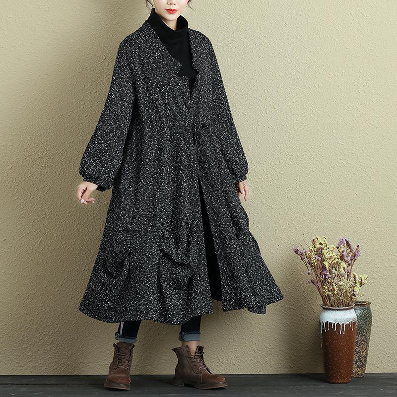 Women Spring Autumn Lacing Long Sleeve Casual Coat