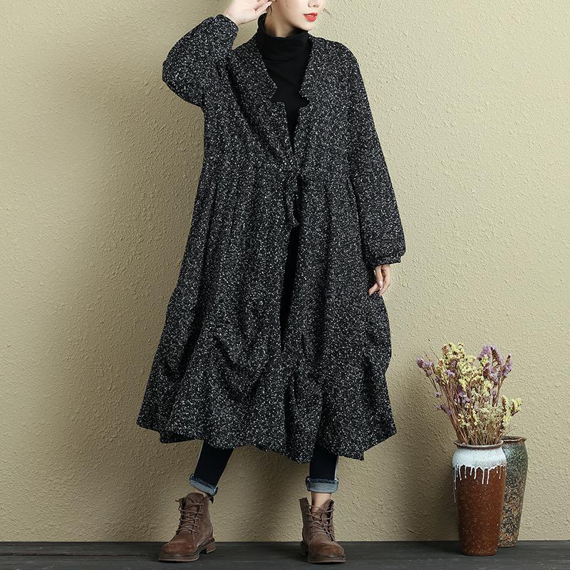 Women Spring Autumn Lacing Long Sleeve Casual Coat